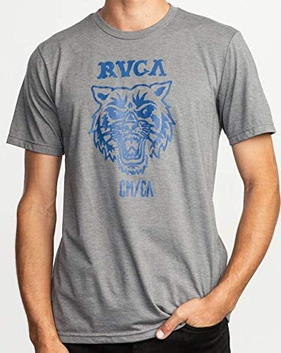 RVCA Dmote Mascot T-Shirt Grey Noise S Tシャツ_画像1