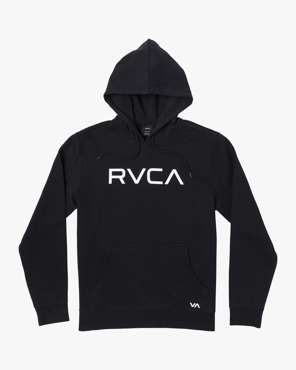 無料配達 Pullover RVCA Big RVCA Hoodie パーカー XL Black XLサイズ