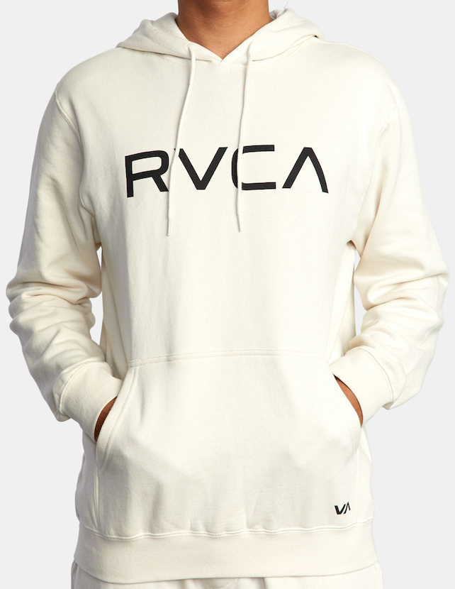 ビッグ割引 RVCA Big パーカー XL Bleach Silver Hoodie Pullover RVCA