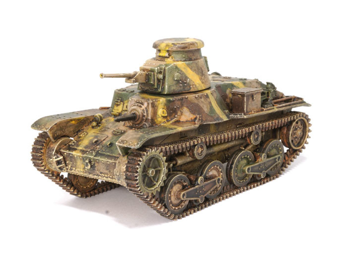 1:48 WWII IJA Type 95 HaGo Light Tank (レジンキット) 未組み立て・未塗装 : Overlord Miniatures の画像6