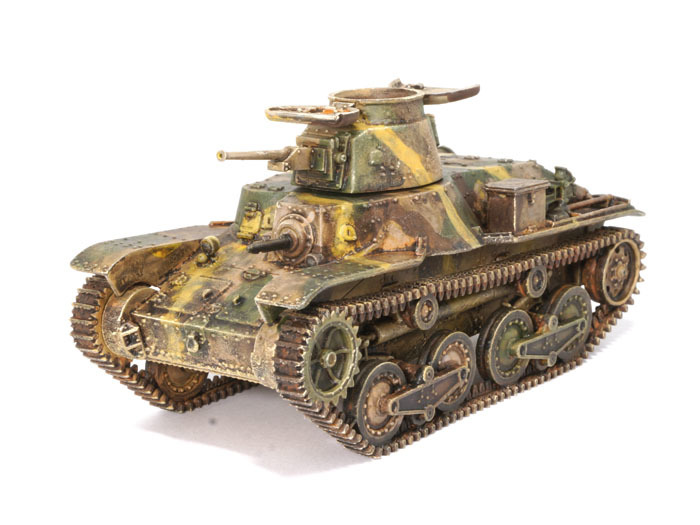 1:48 WWII IJA Type 95 HaGo Light Tank (レジンキット) 未組み立て・未塗装 : Overlord Miniatures の画像5