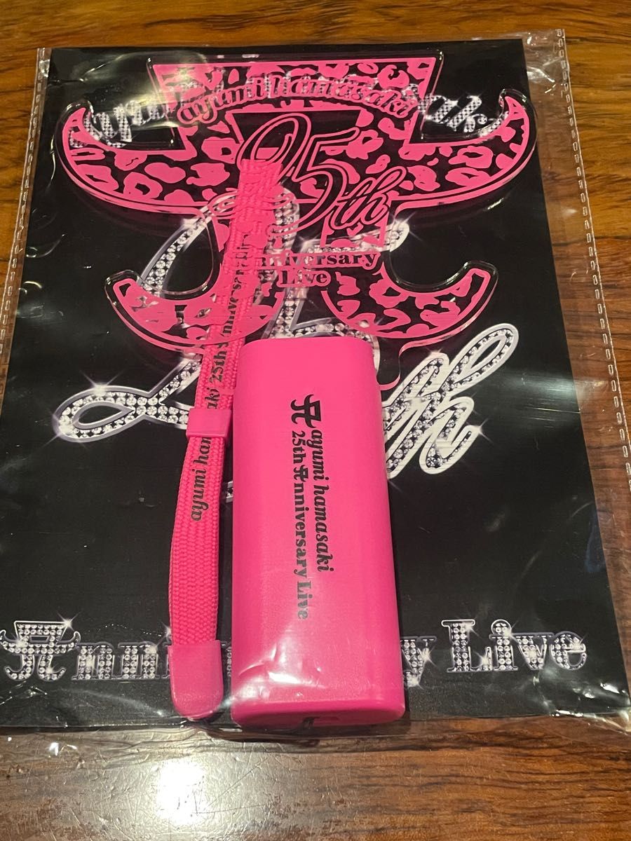 浜崎あゆみ 25周年 ツアーTシャツ・ペンライト・銀テープ Yahoo!フリマ