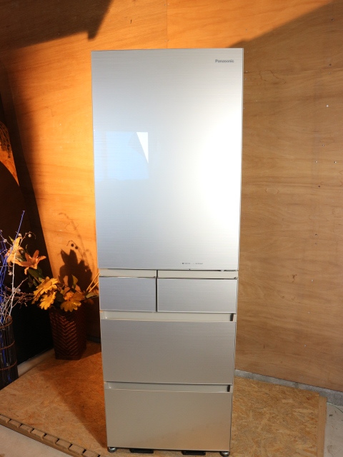 特別価格 美品 パナソニック Panasonic 5ドア冷凍冷蔵庫 450L 幅60