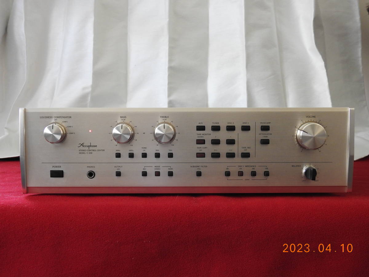 Accuphase C-230 プリアンプ 動作品 www.anac-mali.org