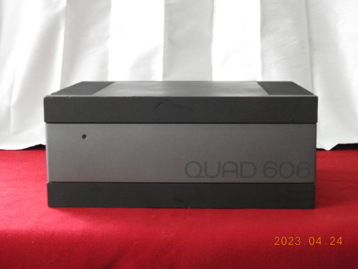 QUAD 606 パワーアンプ 動作品 オーディオ機器 QUAD 606 パワーアンプ 動作品 オーディオ機器