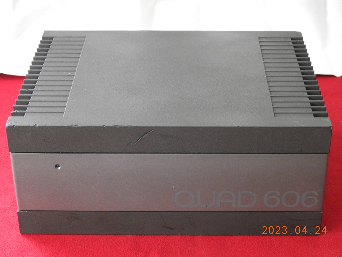 QUAD 606 パワーアンプ 動作品 オーディオ機器 QUAD 606 パワーアンプ 動作品 オーディオ機器