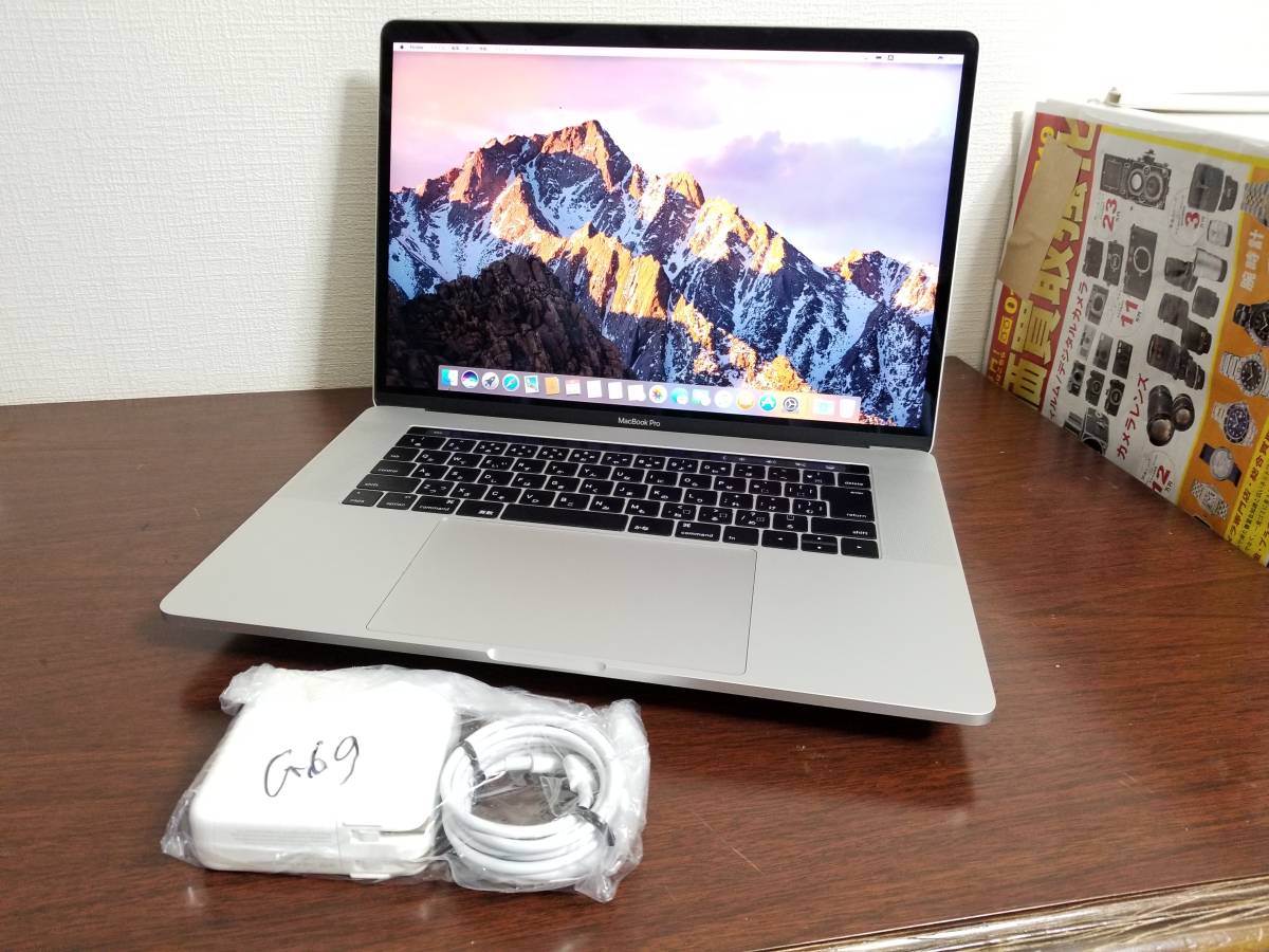 買いました G69 動作品 Apple MacBook Pro 2016 15 インチ Core i7-2.7