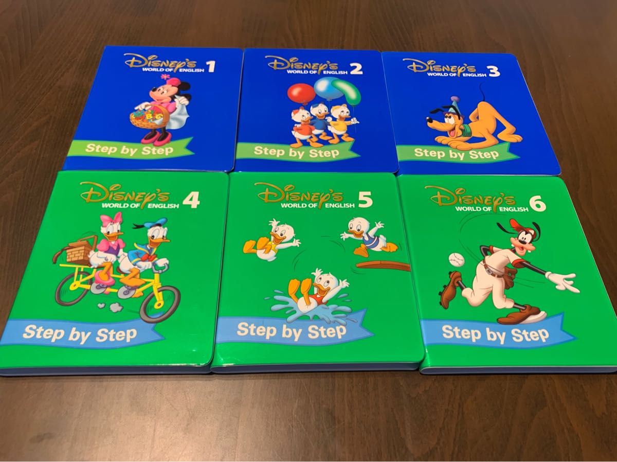 美品 2018年(新子役) ステップバイステップ ディズニー英語システム DWE