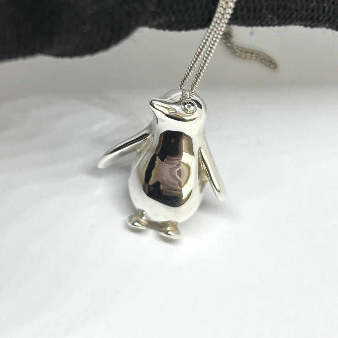 【希少】Tiffany&Co. ティファニー ネックレス ペンギン SV925