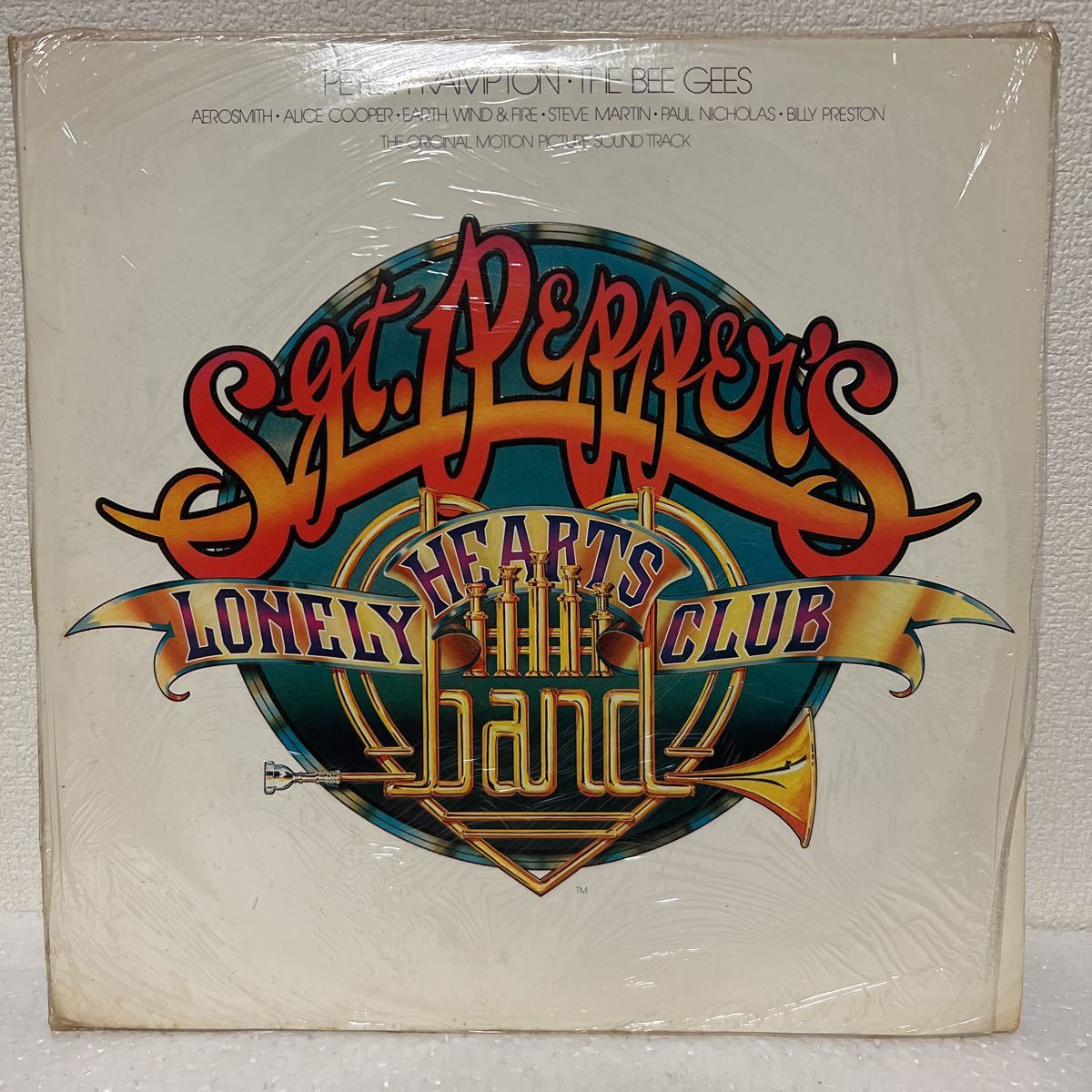 SGT. PEPPER'S LONELY HEARTS CLUB BAND / THE BEE GEES / PETER FRAMPTON 2LP ポスター付_画像1