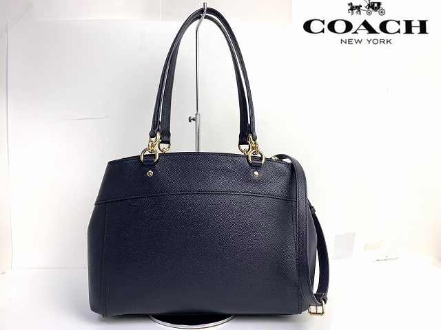  beautiful goods * free shipping * Coach COACH luxury leather Carry all 2Way shoulder bag tote bag 