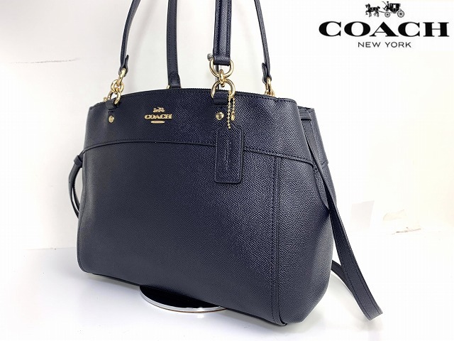  beautiful goods * free shipping * Coach COACH luxury leather Carry all 2Way shoulder bag tote bag 