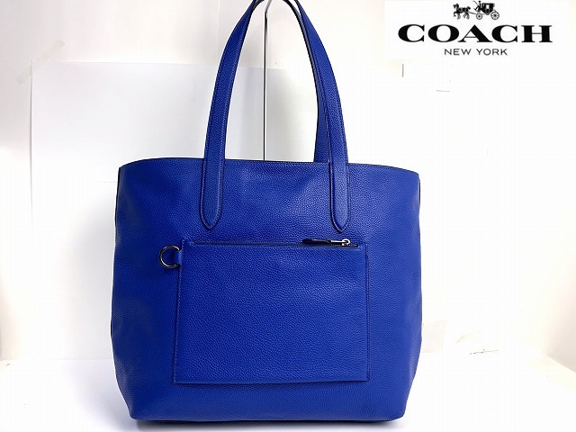 美品★送料無料★ コーチ メンズ COACH メトロポリタン ペブルド レザー ビジネストート トートバッグ 肩掛け可能 希少カラー