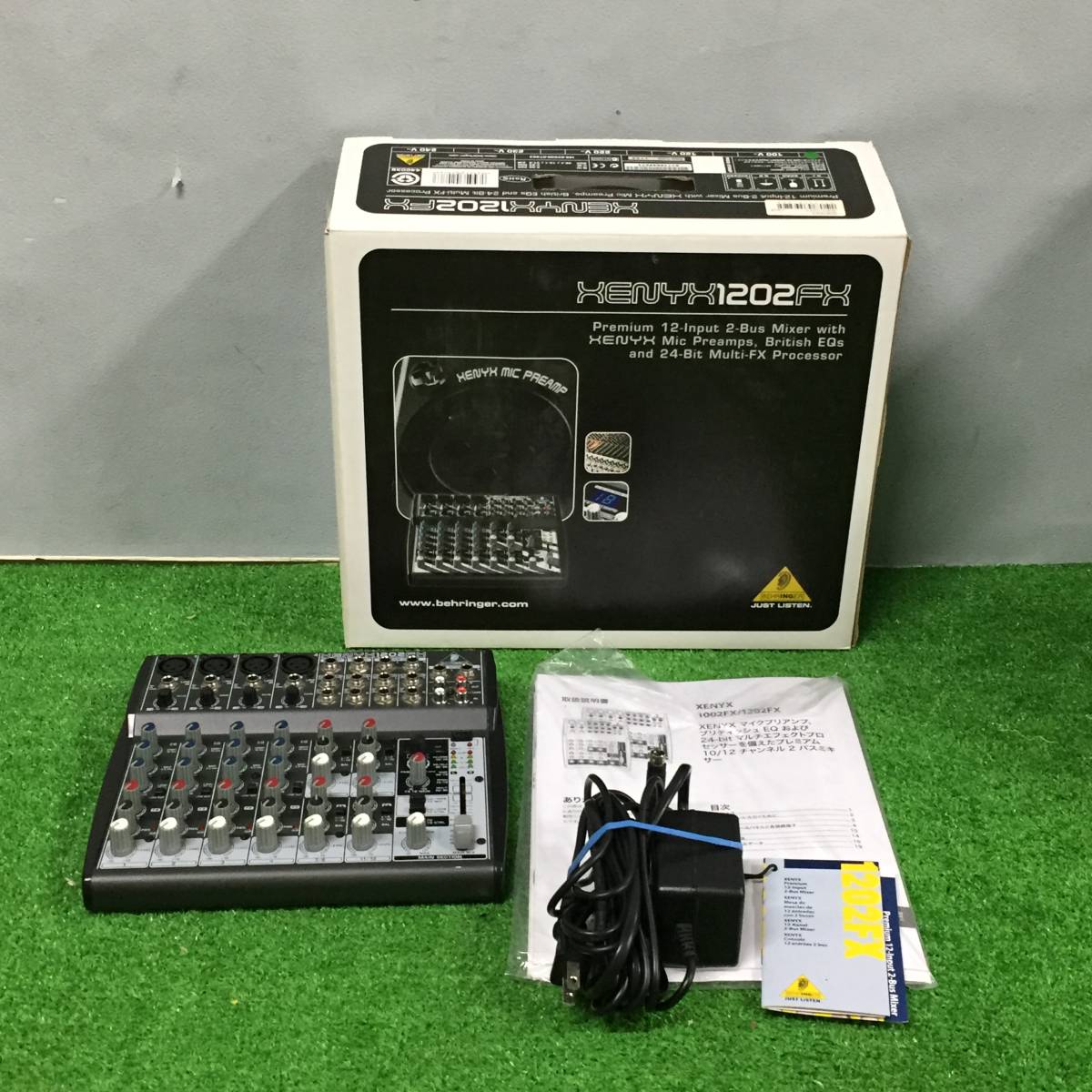 ベリンガー アナログミキサー 12チャンネル XENYX 1202FX ブラック-