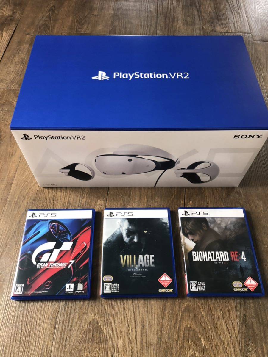 人気が高い 【即日発送】PSVR2 グランツーリスモ7 バイオバザード