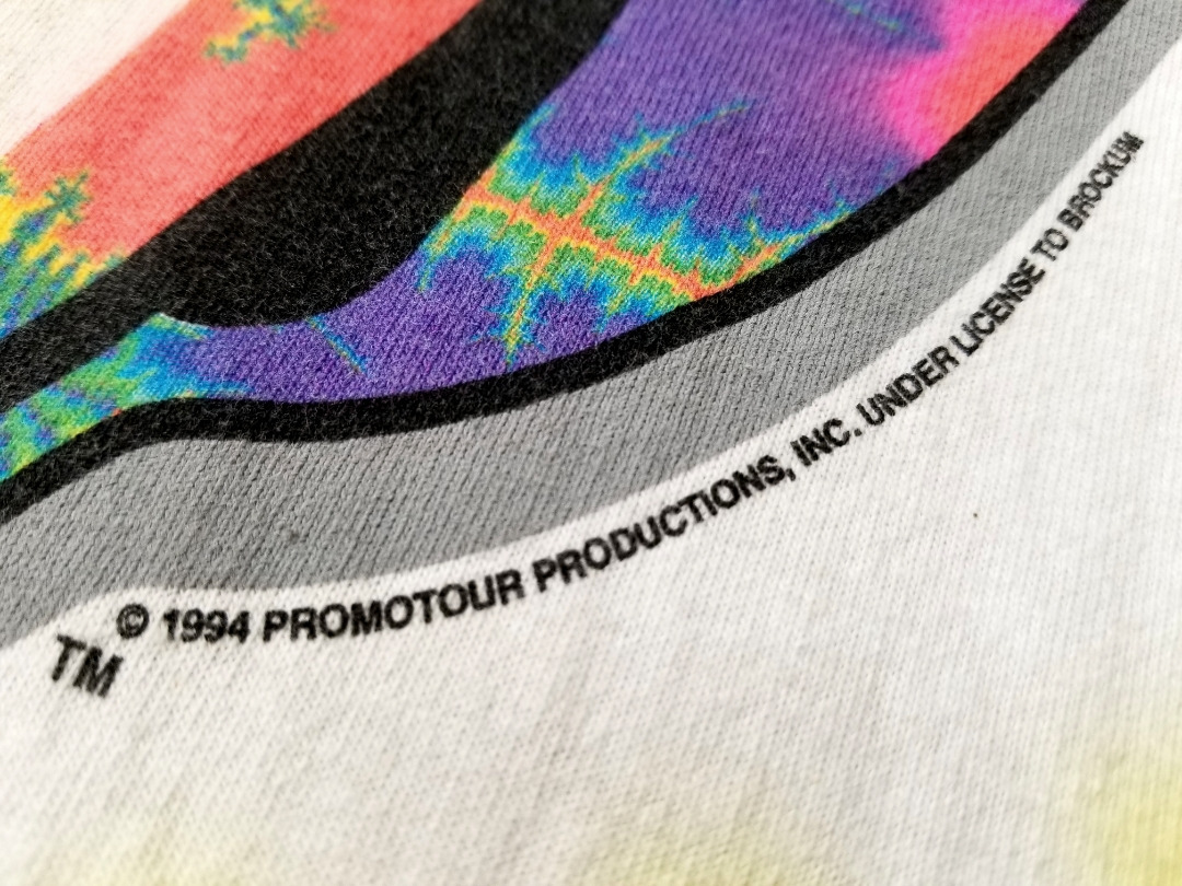 美品 90s 94年 USA製 ROLLINGSTONES ローリングストーンズ タイダイTシャツ L アメリカ製 ビンテージロックTシャツ // M_画像4