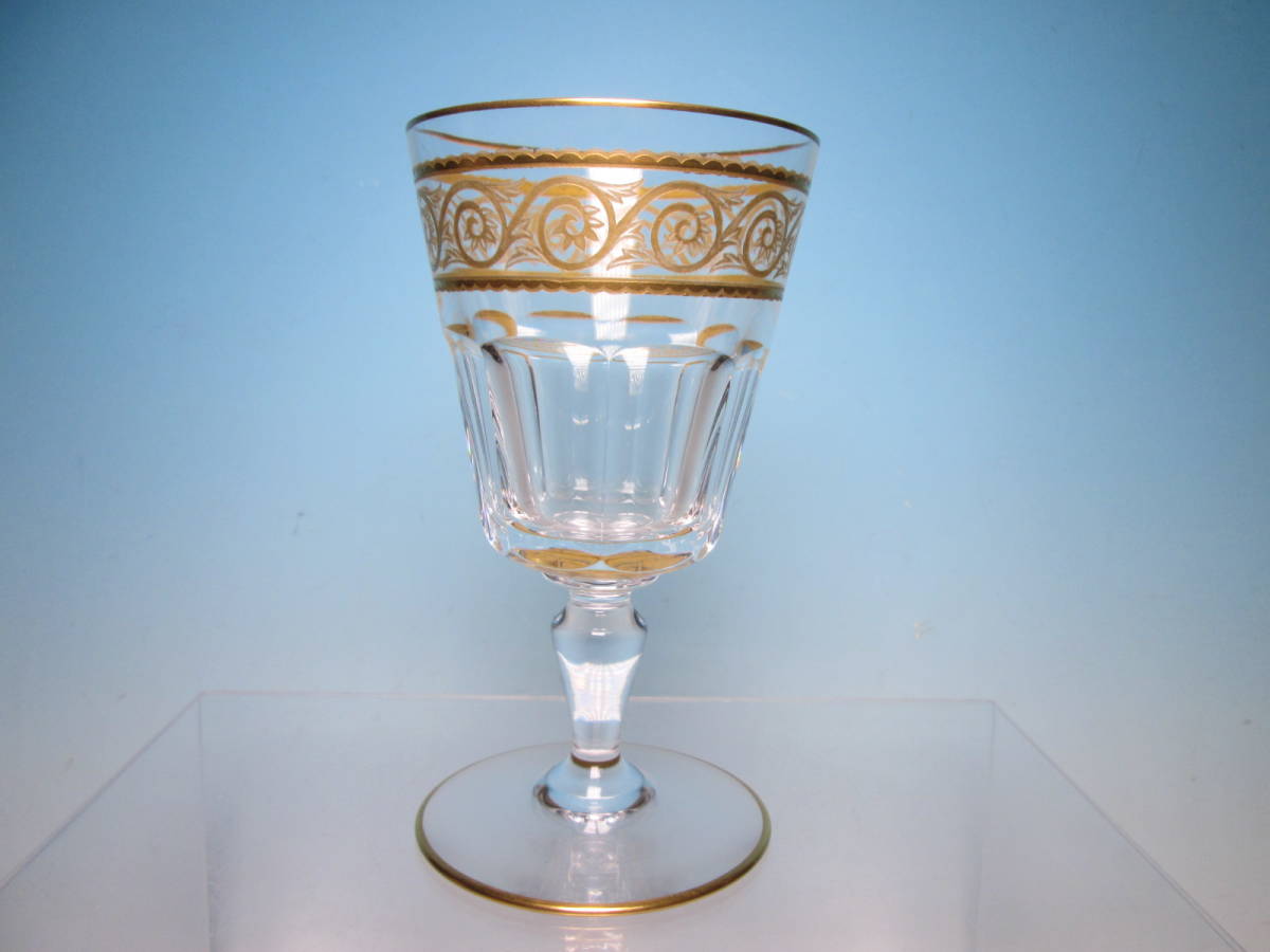 待望☆】 ☆バカラ ワイングラス 金彩クリスタルカットグラス BACCARAT