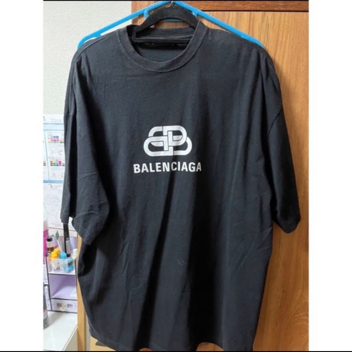 希少)バレンシアガ BB regular T-shirt ブラック xsサイズ|PayPayフリマ
