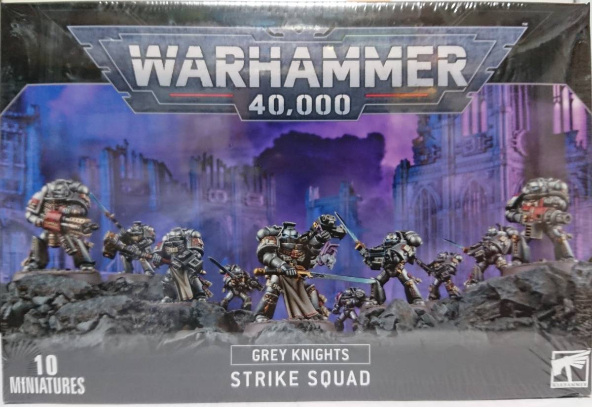 送料無料 新品 グレイナイト ストライク・スカッド ウォーハンマー 40000 / GREY KNIGHTS STRIKE SQUAD Warhammer 40k_画像1