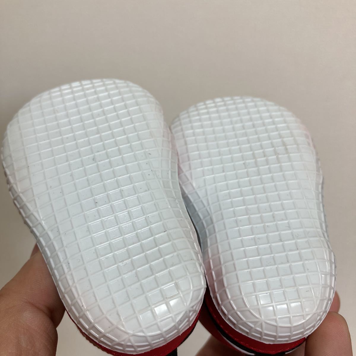 [ unused ]NIKE Nike AIR JORDAN 1 CRIB BOOTIE WHITE/BLACK-VARSITY RED Chicago color size 1c 7cm Kids baby AT3745-163