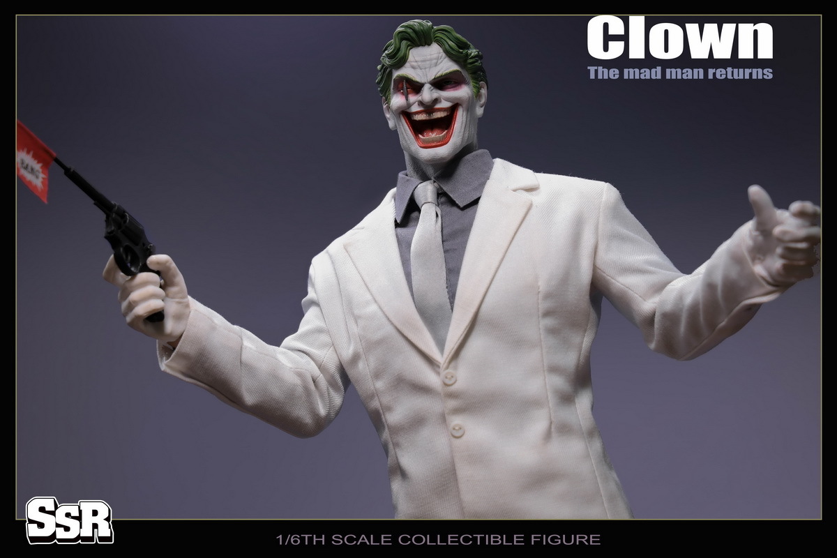 SSR 1/6 CLOWN ジョーカー 未開封新品 SC-003 Joker フィギュア 検） ホットトイズ バットマン batman verycool ダークナイト リターンズ