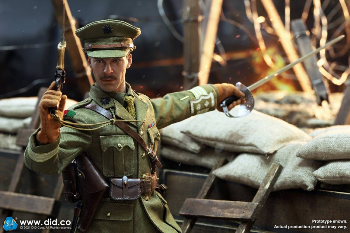 Yahoo!オークション - DID 1/6 WW1 イギリス軍 士官