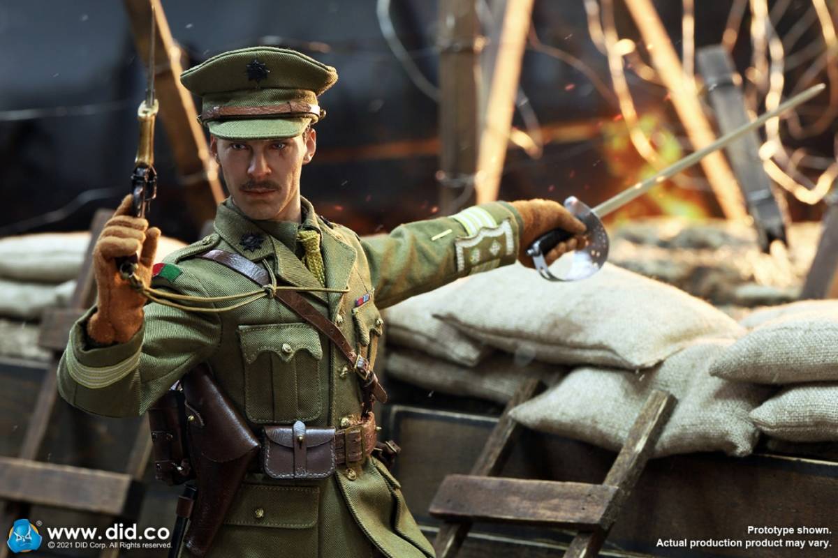 DID 1/6 WW1 イギリス軍 士官 マッケンジー 大佐 未開封新品 B11012 フィギュア 検） 3R DAMTOYS Facepoolfigure AlertLine EASY&SIMPLE SS_画像9