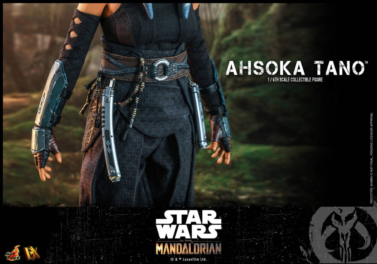 ホットトイズ 1/6 マンダロリアン アソーカ・タノ 通常版 未開封新品 DX20 The Mandalorian Ahsoka Tano スター・ウォーズ  HOTTOYS