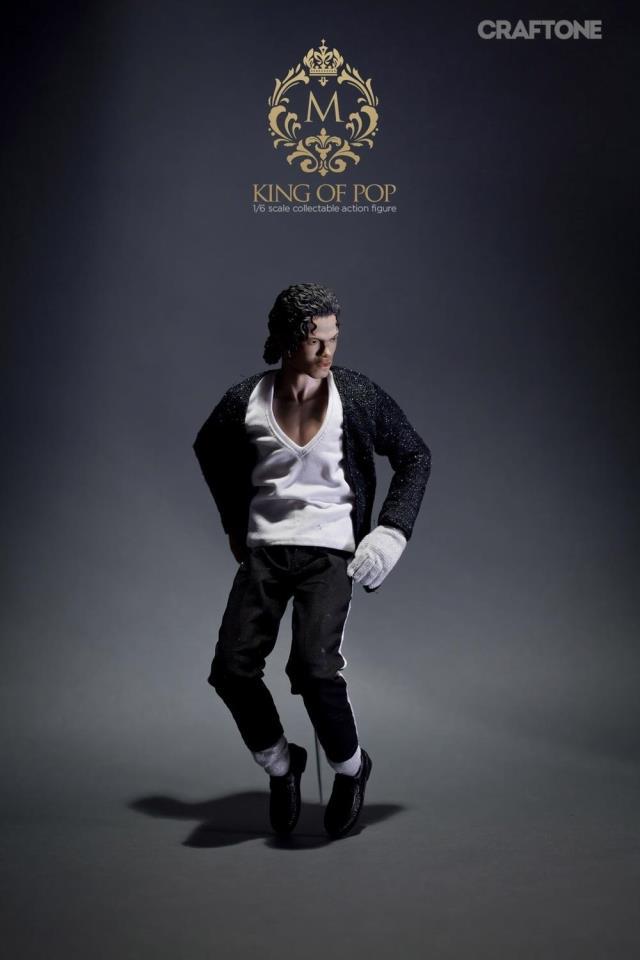 CRAFTONE 1/6 KING OF POP Billie Jean Box Set 未開封新品 NO.012 検） マイケル・ジャクソン ホットトイズ Michael Jackson SIDESHOW_画像3