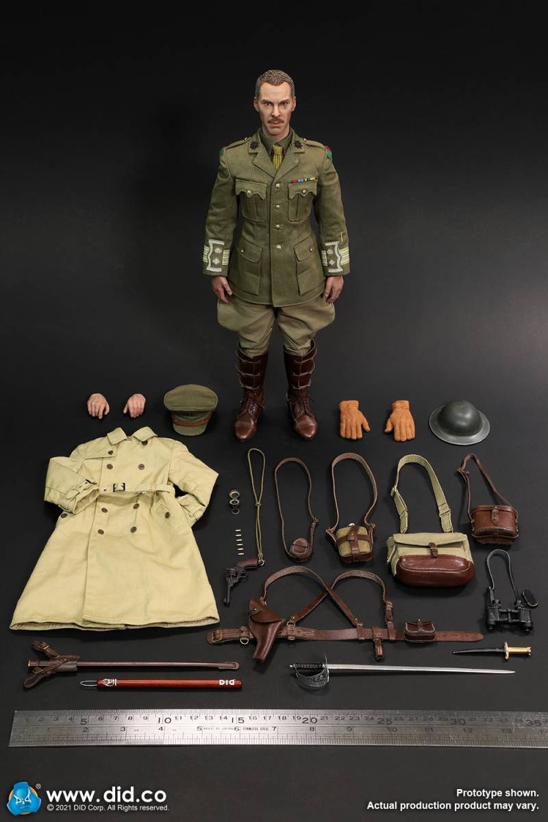 DID 1/6 WW1 イギリス軍 士官 マッケンジー 大佐 未開封新品 B11012 フィギュア 検） 3R DAMTOYS Facepoolfigure AlertLine EASY&SIMPLE SS_画像10