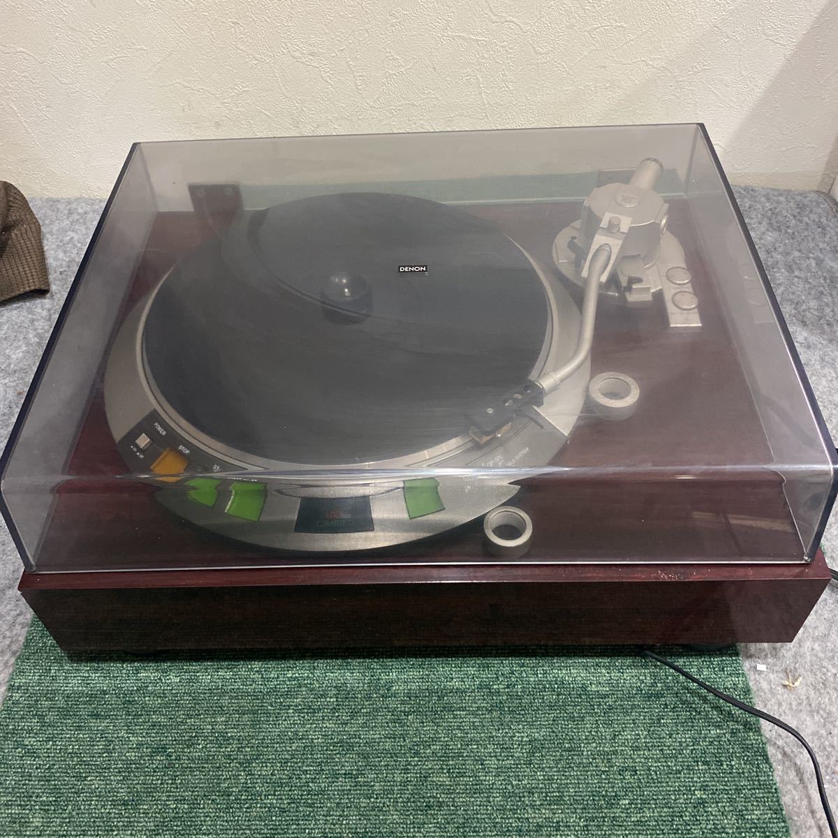 素晴らしい品質 DENON デノン DP-57L レコードプレーヤー ターン