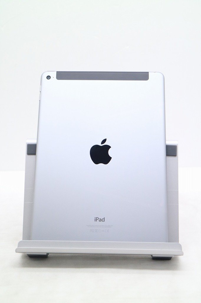 白ロム au SIMロックあり Apple iPad Air2 Wi-Fi+Cellular 32GB iPadOS15.7.3 スペースグレイ MNVP2J/A 初期化済 【m017694】 - 1