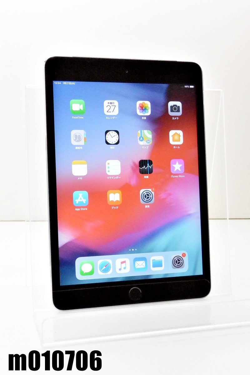 定番 スペースグレイ iOS12.5.5 16GB Wi-Fi+Cellular mini3 iPad Apple