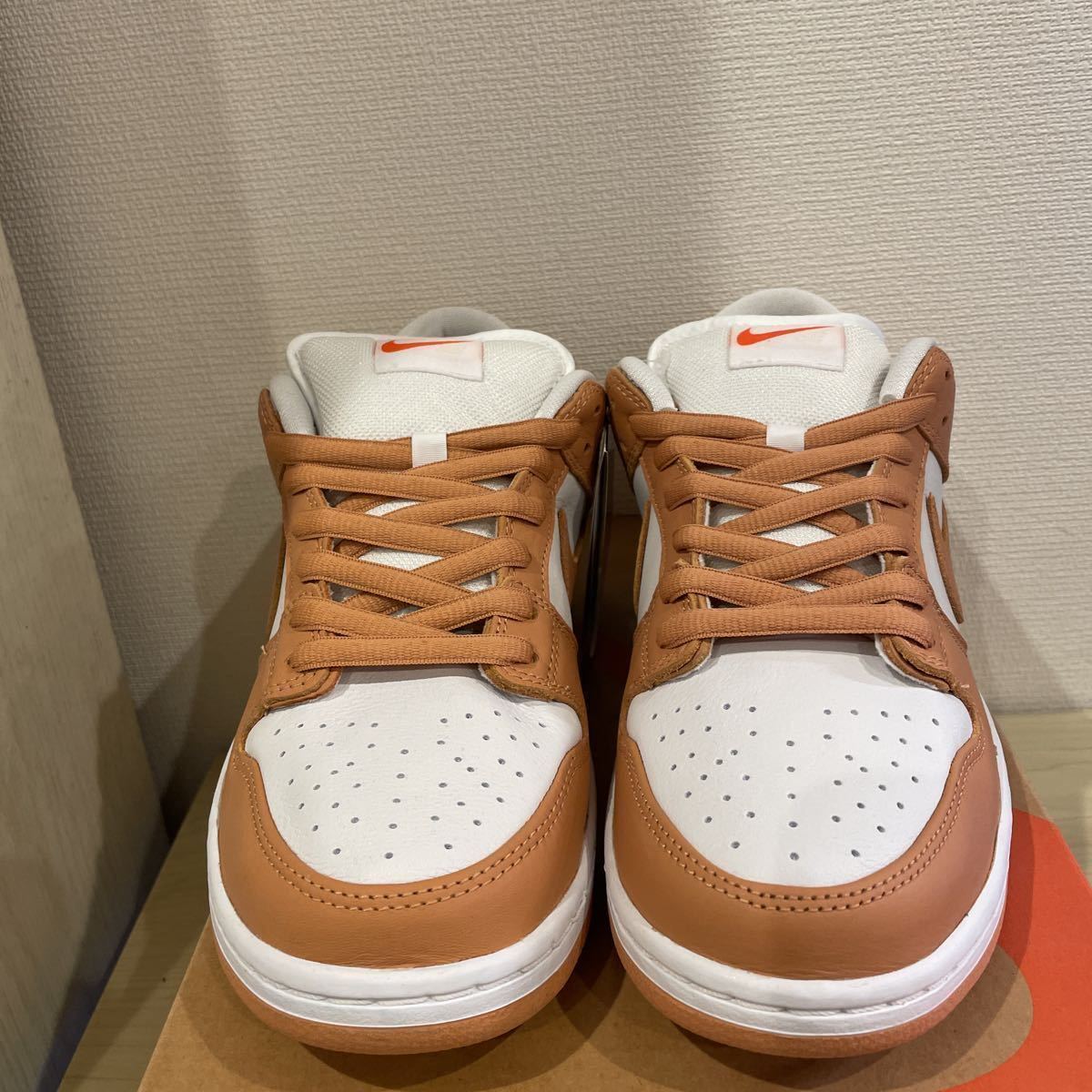 新品未使用28 5cm Nike SB Dunk Low Pro ISO Orange Label Light