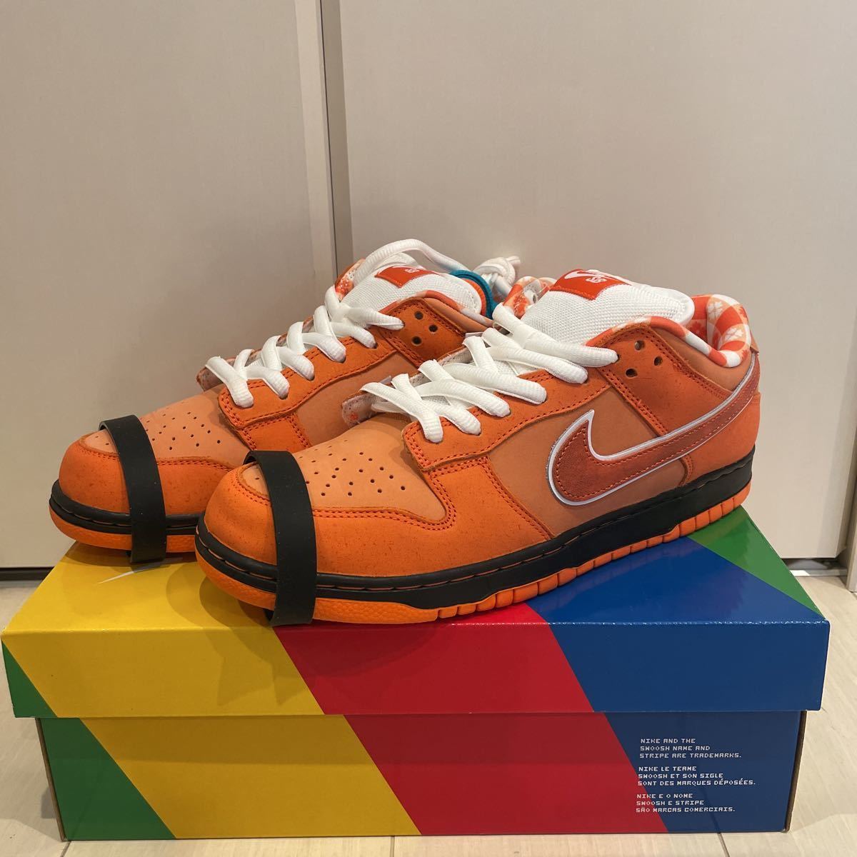 新品未使用28.5cm Concepts × Nike SB Dunk Low SP Orange Lobster コンセプツ × ナイキ SB ダンク ローオレンジロブスターFD8776-800