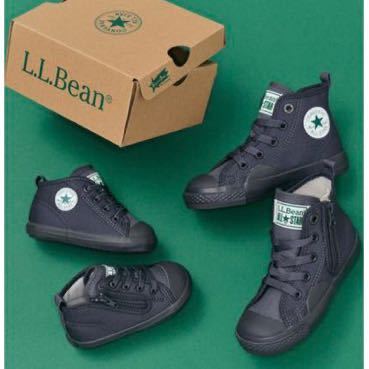 BABY ALL STAR N L.L.Bean Z 12.5cm コンバース　オールスター　エルエルビーン　コラボ　ストーングレー　ベビー　スター　ハイカット_画像2