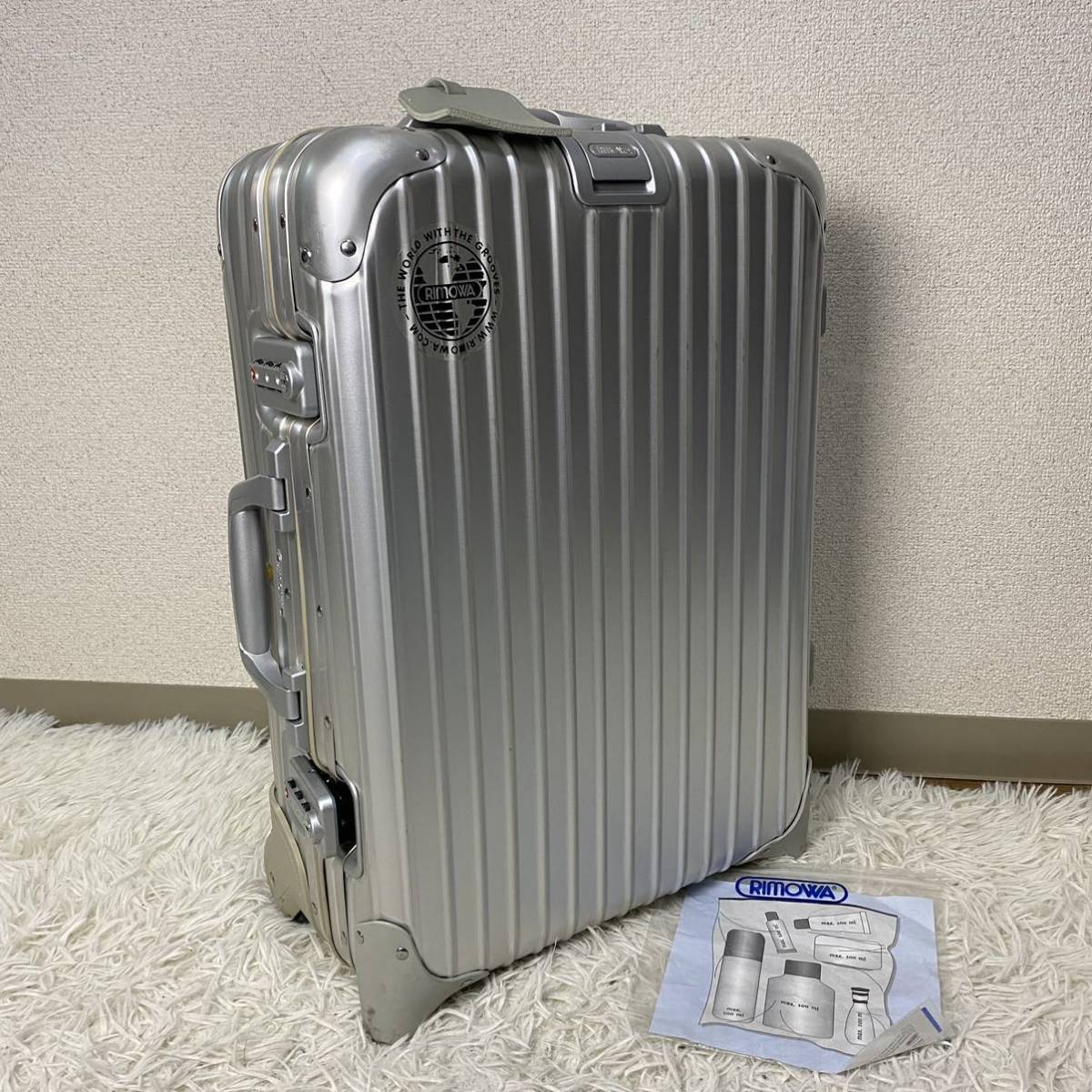 RIMOWAリモワ トパーズ シルバー 2輪 32L-