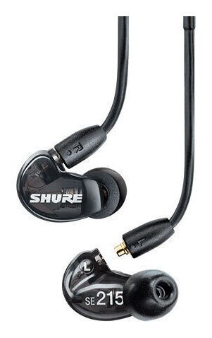 即決◆新品◆送料無料SHURE SE215DYBK+UNI-A / AONIC 215有線タイプ高遮音性イヤホン/トランスルーセントブラックイヤフォンマイクリモコ