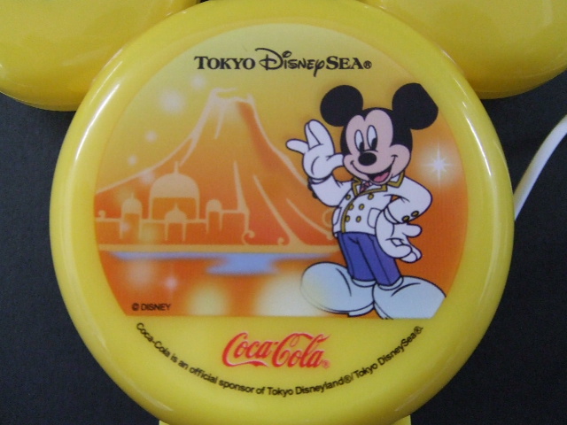 ヤフオク 非売品 Coca Cola Disney ミニスピーカー 黄