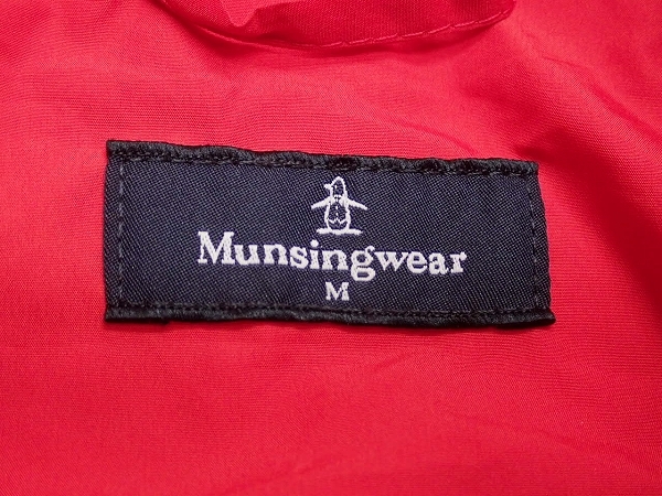 Munsingwear ナイロンジャケット・M▲マンシングウェア/ゴルフ/ウィンドブレーカー/23*3*4-9の画像10