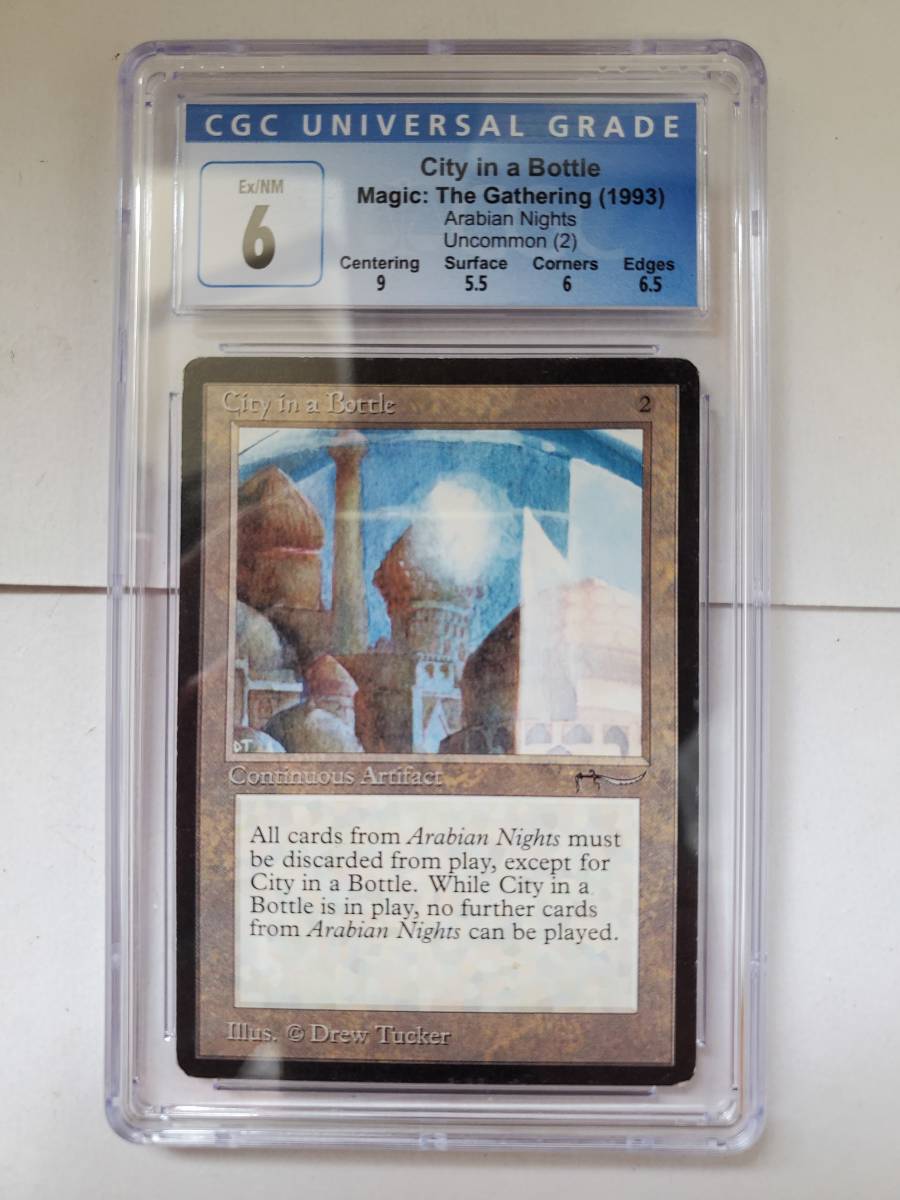 ●MTG● AN City in a Bottle(英語 CGC 6)_画像1