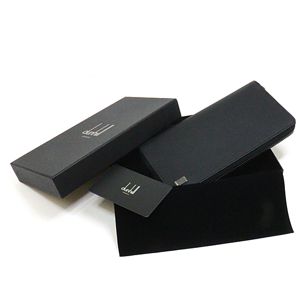 ダンヒル dunhill サイドカー ラウンドファスナー 長財布 L2B018A