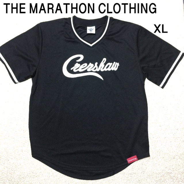 The Marathon Clothing ベースボールジャージ XL/ザマラソンクロージング シャツ/ニプシーハッスル ブランド 希少品