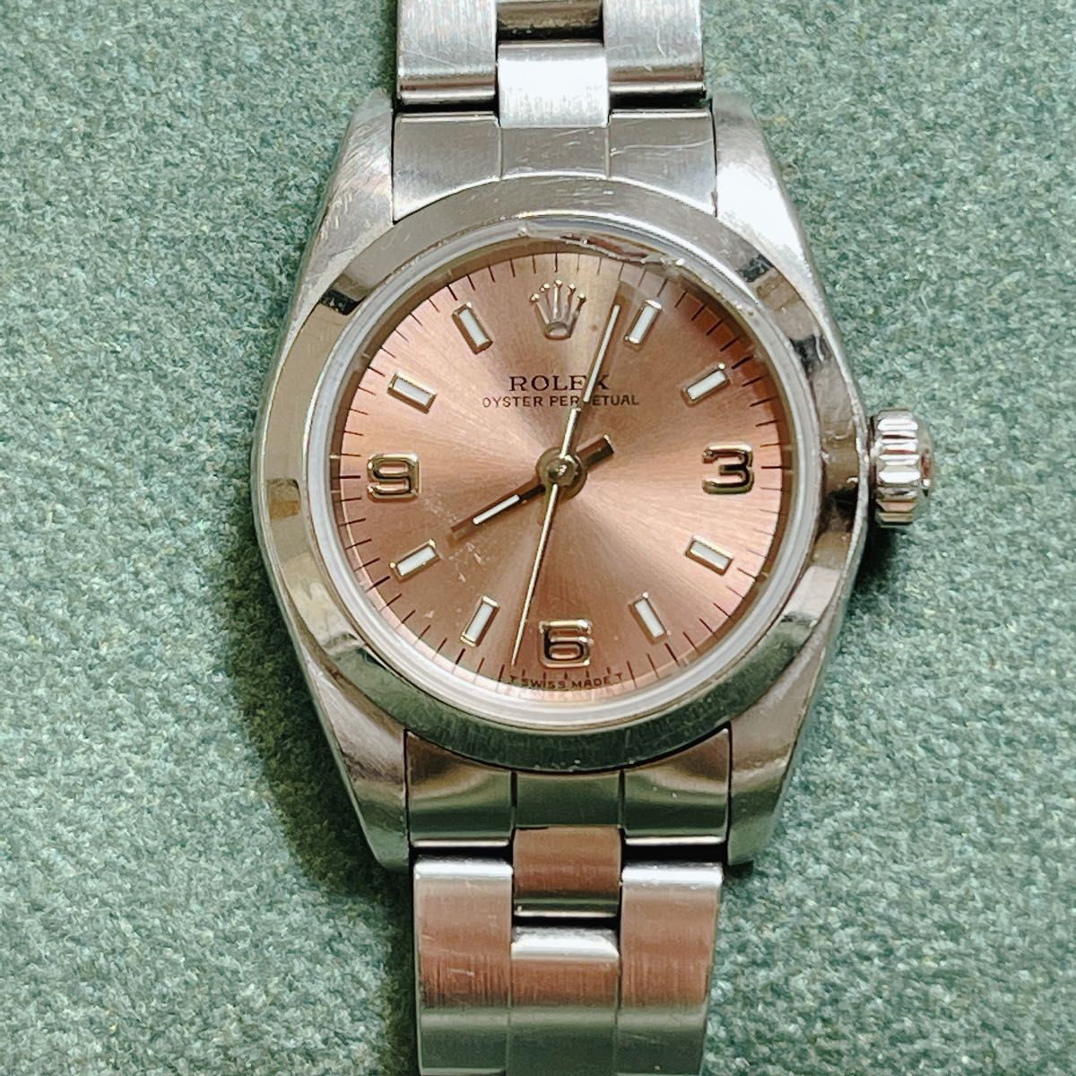Rolex Oyster Perpetual 自動巻 腕時計レディース ROLEX ロレックス オイスター パーペチュアルピンクレディース