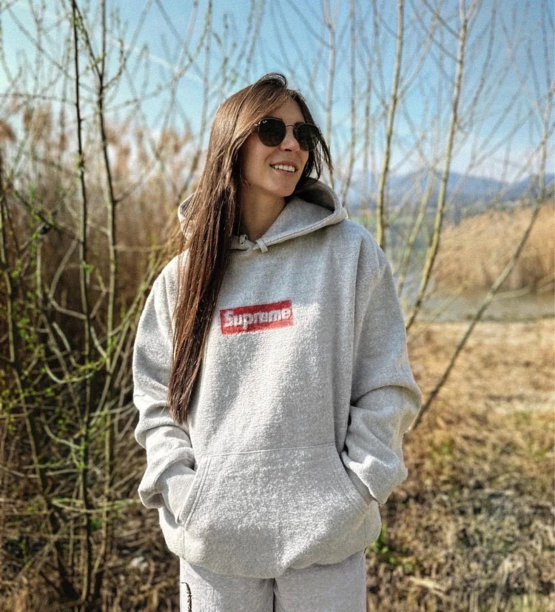 2023SS Supreme Inside Out Box Logo Hooded Sweatshirt グレー S 23SS シュプリーム リバーシブル ボックスロゴ スウェット パーカー _画像3