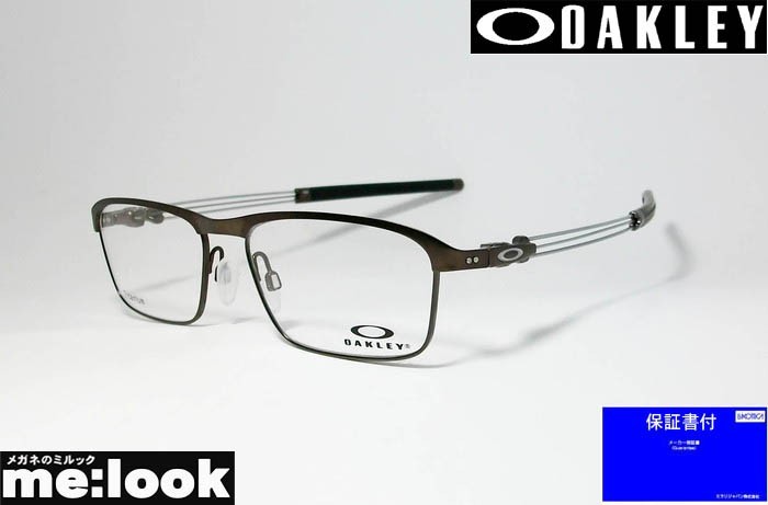 OAKLEY オークリー OX5124-0255 眼鏡 メガネ フレーム TRUSS ROD トラスロッド サテンピューター ステンレススチール 8386 HOYA度付き標準レンズ交換無料