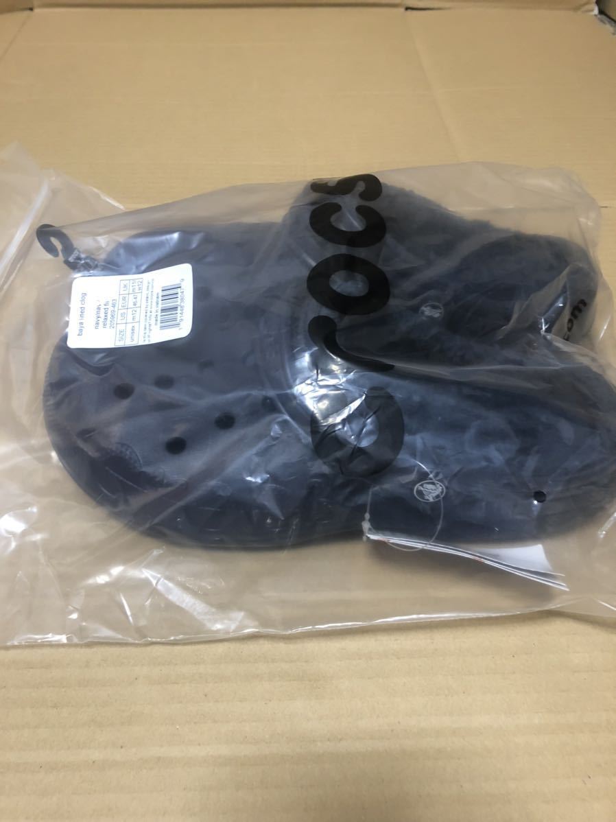 送料無料【30cm】ボア付き クロックス バヤ ラインド クロッグ Baya Lined Clog Crocs カラー: Navy / ネイビー_画像2