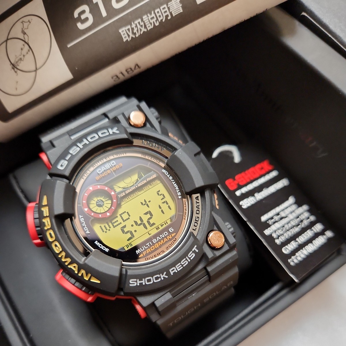 即決 希少!ラスト1本! CASIO Gショック 国内正規品 35周年記念モデル