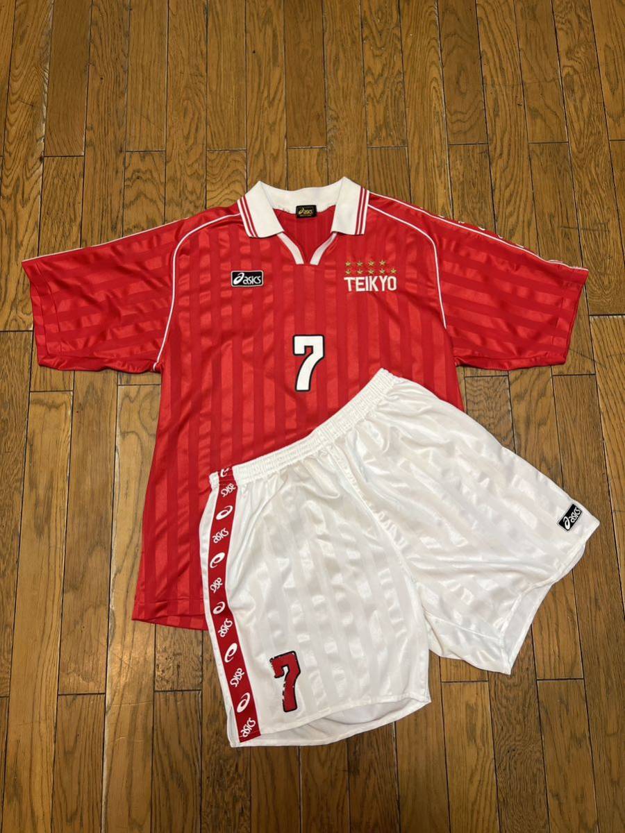  high school soccer . capital high school uniform top and bottom set asics Asics . number 7 rare not for sale star 9 piece 