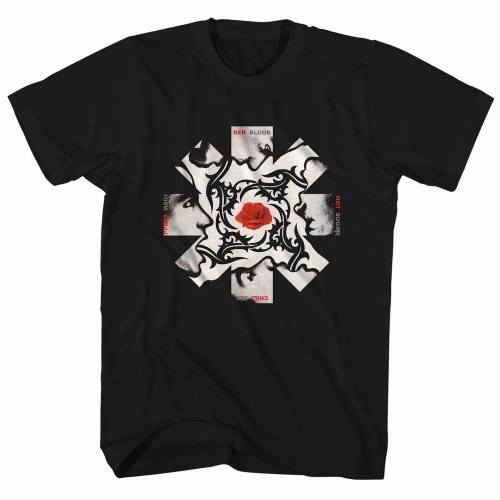 [Sサイズ]Red Hot Chili Peppers（レッド・ホット・チリ・ペッパーズ）BLOOD SUGAR SEX MAGIK デザイン・バンドTシャツ_画像1